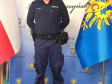 Dzielnicowy zna swój teren