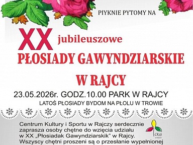 XX Płosiady Gawyndziarskie w Rajczy