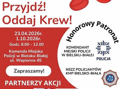 Akcja krwiodawstwa w Bielsku-Białej