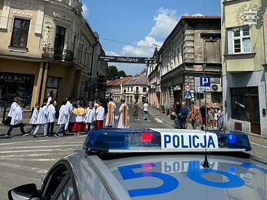 Bezpiecznie podczas Bożego Ciała