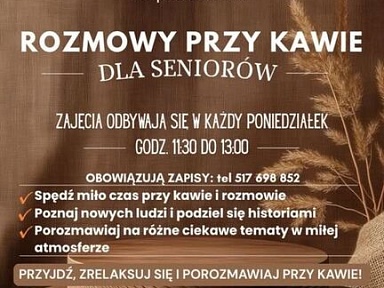 Spotkania dla seniorów w Klubie Ogródek